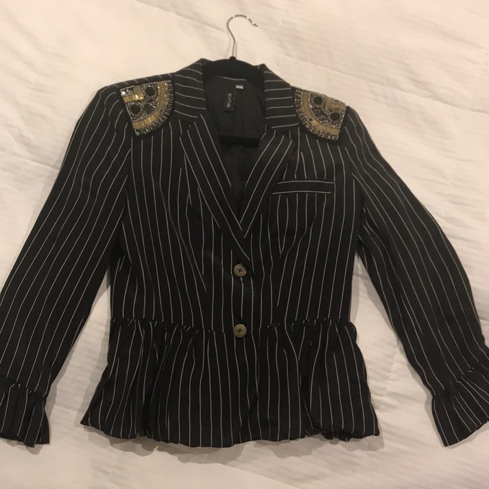 Silky blazer